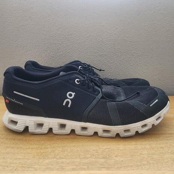 On Other - On Cloud 59.98919 Black/White Athletic Running Sneaker Shoes Mens Size 11.5